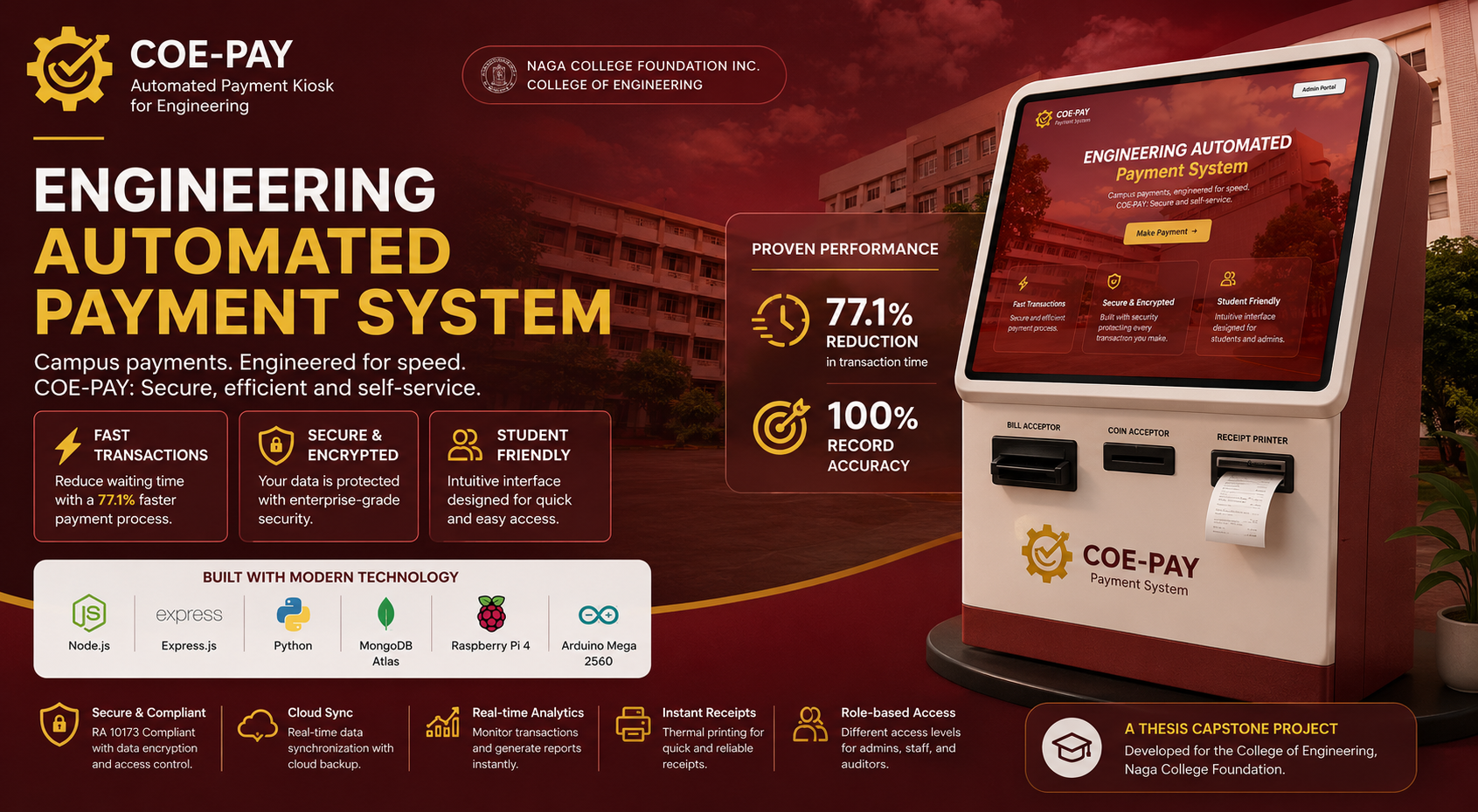 COE-PAY Payment Kiosk